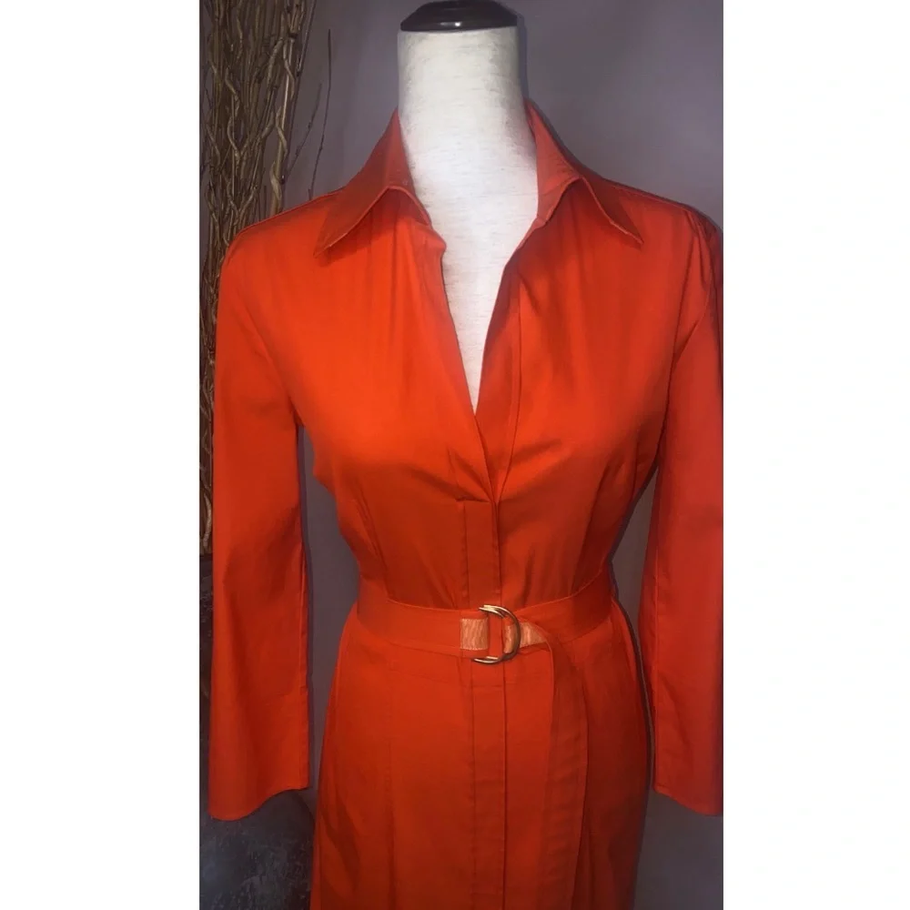 🚫SOLD🚫 NWOT BOSS Hugo Boss Dashina 3 shirt dress sz8 - Picture 3 of 13